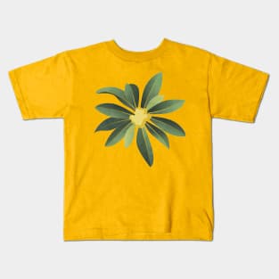 Loquat medlar flower in Autumn Kids T-Shirt